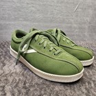 Tretorn Nylite Plus Suede Shoes Womens Size 6 Green Low Top Tennis Classic Retro