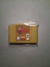 The Legend Of Zelda Ocarina Of Time (Nintendo 64, 1998) N64 Nintendo Gold Game