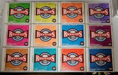 60s-80s Rock & Pop CD Set 231 Songs 12 Discs Collection Vintage Music