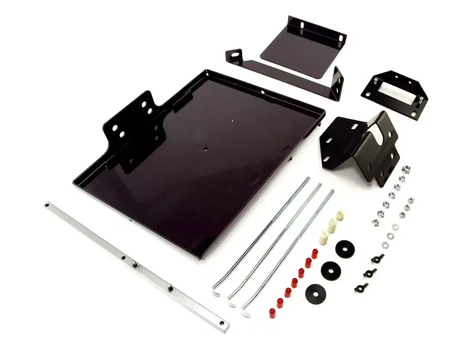 Bandeja de batería 11214 Jeep CJ5, CJ7, CJ8, Wrangler YJ 76-90 resistente Foto 2 de 4