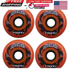 Outdoor Asphalt Pavement 85A Inline Roller Hockey Wheels 4 Pack  59mm, 68mm,...