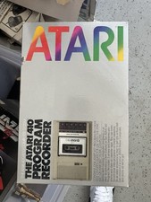 Atari 410 Program Cassette Recorder Original Box with Manual, Tested