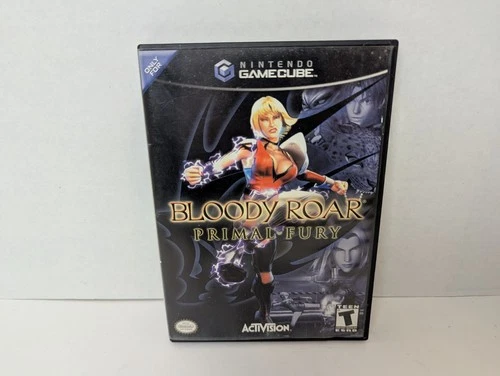 Bloody Roar: Primal Fury (Nintendo GameCube, 2002) CIB Tested