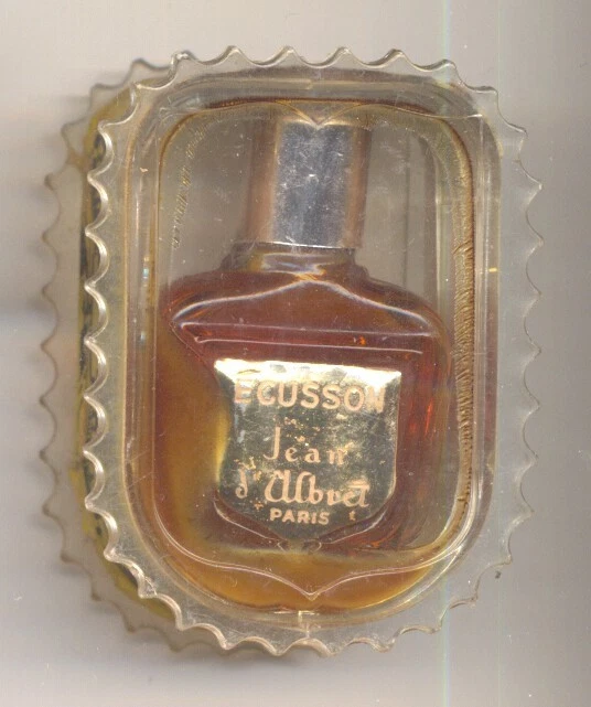 Eau De Cologne Vintage ÉCUSSON Jean D'Albret - Flacon 30 Ml Entamé (4/5ème) - Boîte Incluse