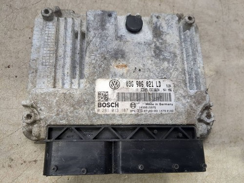 Volkswagen Golf V 2009 03G906021LD Motorsteuergerät Modul ECU VAQ23631