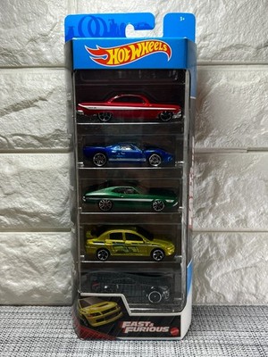 Hot Wheels 5 Pack Fast & Furious F&F Lancer Evolution Ford GT Nissan 350Z GTN40