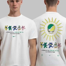 Grateful Dead X Oregon Ducks Friend Of The Ducks Two Sided T-Shirt