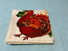 World Market Tablecloth 57 1/2”x90” Rectangle Cotton Fall Harvest Thanksgiving