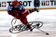 Dmitry Dmitri Sokolov Signed 4x6 Photo Russia / Minnesota Wild