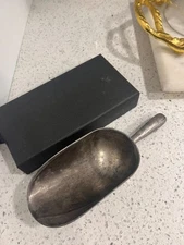 Vintage Vollrath 5 Oz Ice Scoop #46890 cast aluminum,  2 3/8'' wide x 4 3/4''