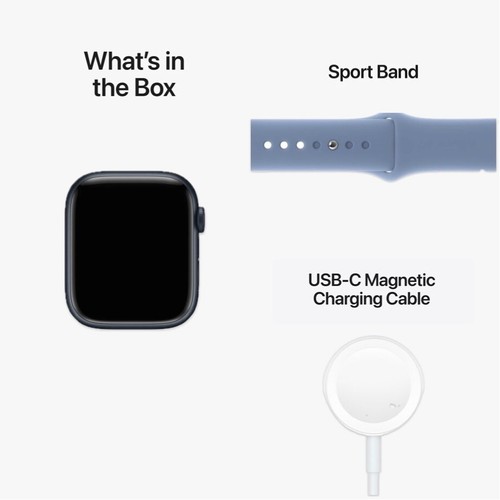 Apple Watch Series 7 GPS+Cellular 45mm Case with Sport Band OpenBox (VeryGood) - Picture 21 of 26