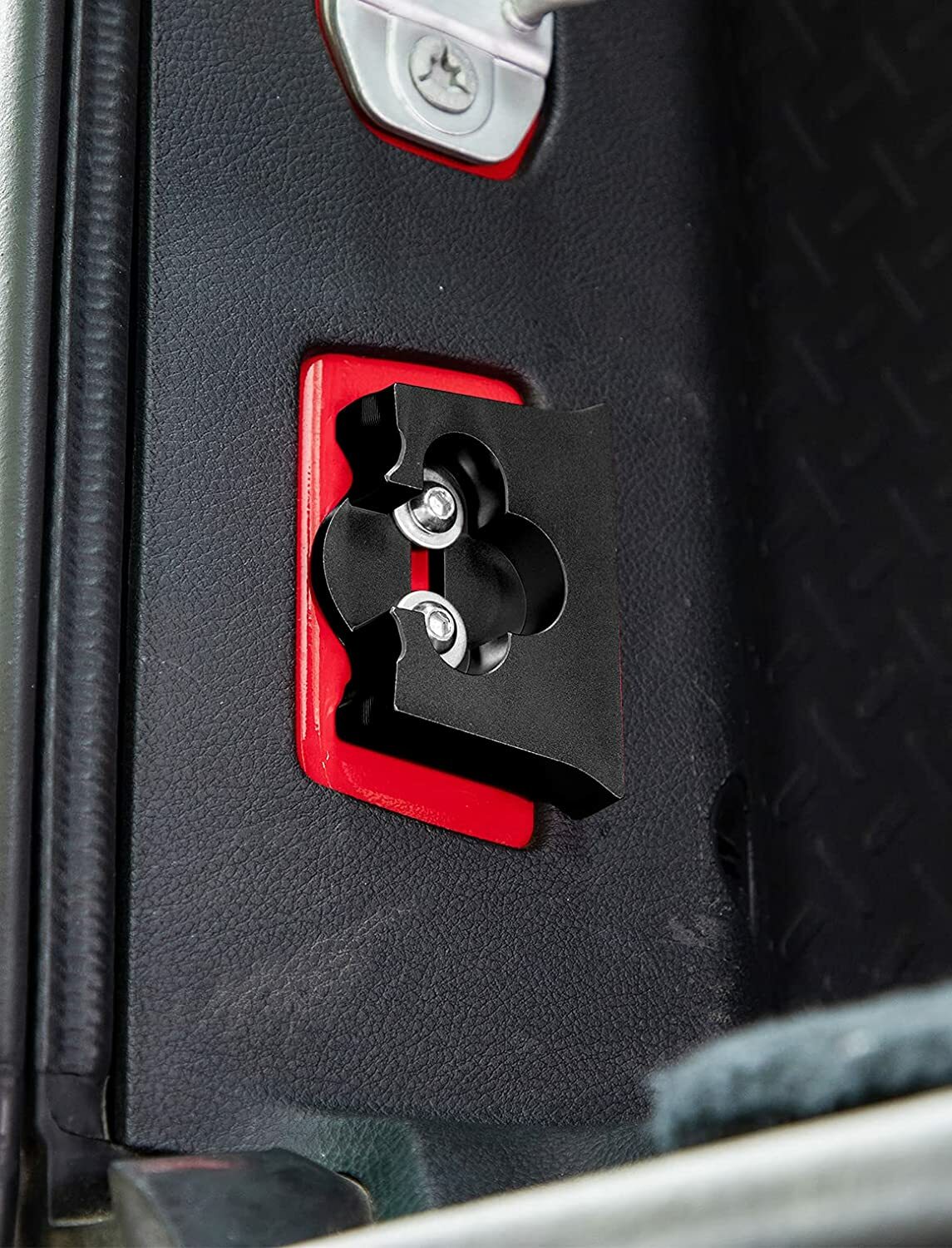 Rear Door Latch Tailgate Stopper Limiter Aluminum for Jeep Wrangler JK