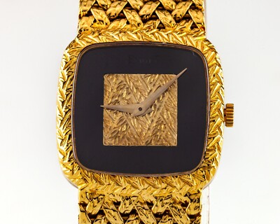 Piaget Ladies 18k Gold Wristwatch, Onyx Dial, 18 Jewel, Certificate, Ref. 9902D2 $_57.JPG?set_id=880000500F main image 2