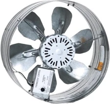 iLiving Automatic Roof Ventilation Fan with Adjustable Thermostat, Single Speed