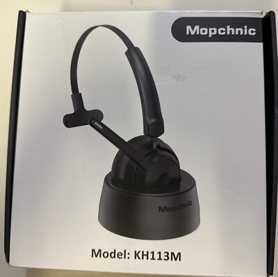 Mopchnic Mono Bluetooth Headset - KH113M - Black