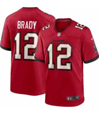 Men's Nike On Field NFL Tampa Bay Buccaneers #12 Legend Tom Brady