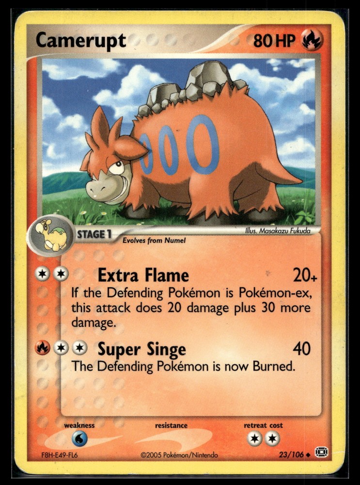 Pokemon Emerald 23/106 Camerupt