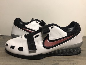 Nike Romaleos 2 Mens Weightlifting Power Lifting 476927-160 sz 16 White Varsity | eBay