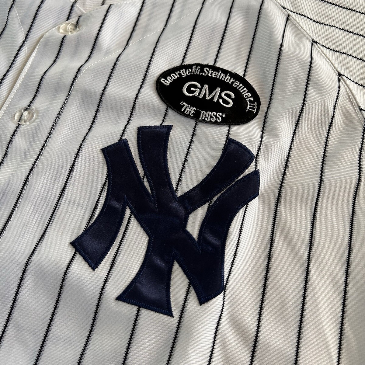 New York Yankees #24 Steinbrenner Patch Sheppard Tribute