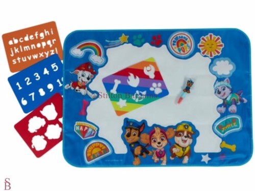 PAW PATROL Giant Aqua Drawing Mat - BNIB - 120cm*90cm CHASE & SKYE water pens - Picture 3 of 3