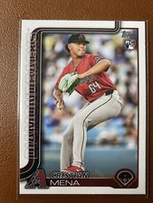 2025 Topps Series 1 - Cristian Mena RC Rookie Arizona Diamondbacks M/NM
