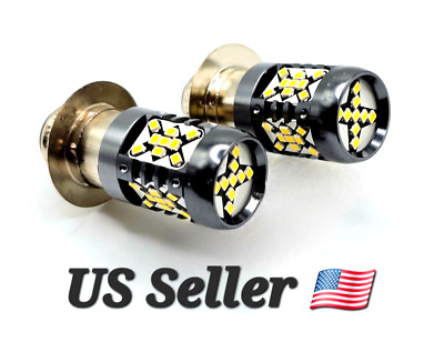  Pair LED High/Low Bulbs for  JD John Deere 850, 950, 1050 Tractor Visibility