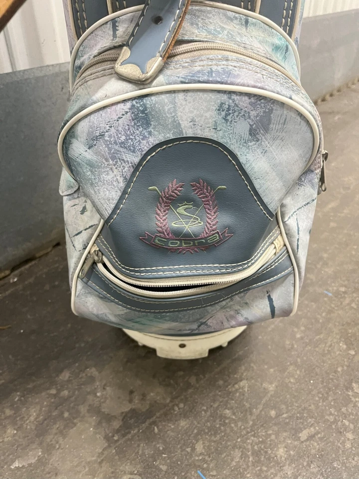 Bolsa de golf Cobra con 6 ranuras divisorias - retro vintage Foto 4 de 4