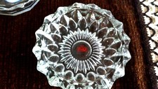 Aschenbecher  Glas+** R I U**MADE FRANCE *+D.14 +H./ +2,5 cm+TOP !