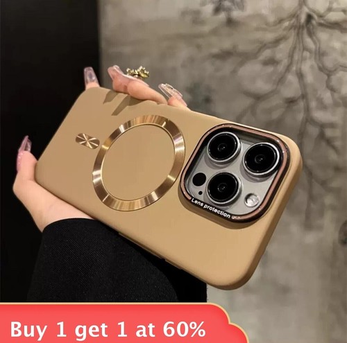 Für iPhone 12 13 14 15 16 Pro Max Stoßfeste Magnet Schutzhülle Handyhülle