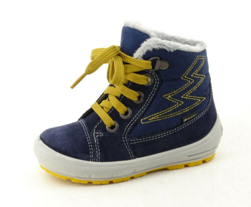 Superfit Gore-TEX Schuhe Jungen Kinderschuhe Stiefel Boots Gefüttert Gr. 23 - Afbeelding 1 van 9