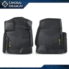 Waterproof Liners Front Row Liners Fit For 15-24 Ford F-150 Super Crew Cab TPE