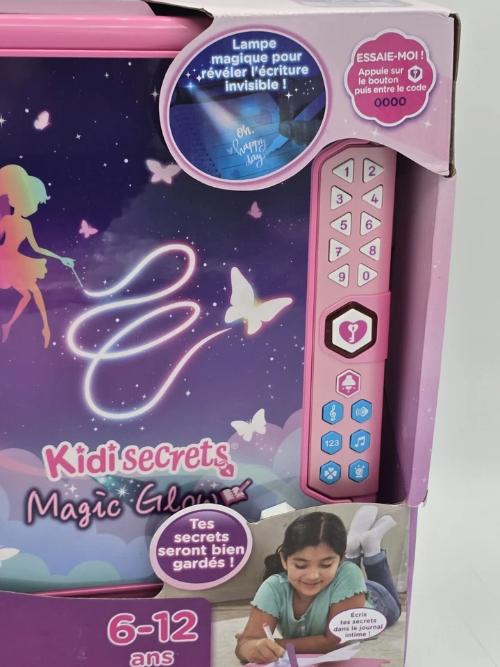 VTech - KidiSecrets Magic Glow - Elektronisches Tagebuch für Kinder französisch - Bild 3 von 4
