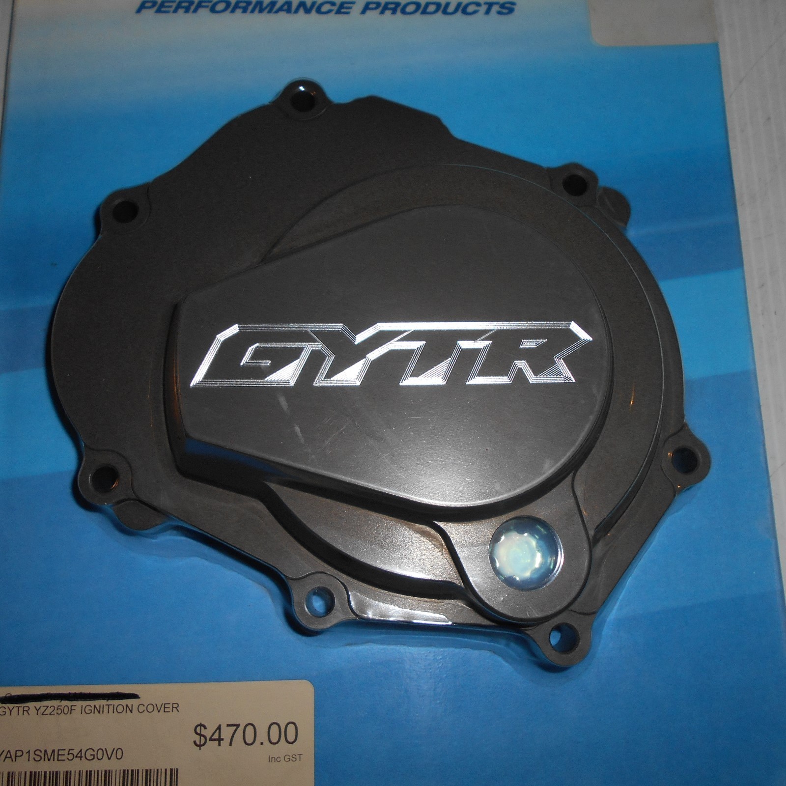 GENUINE YAMAHA PARTS GYTR BILLET IGNITION COVER YZ250F 2014/2018 1SM