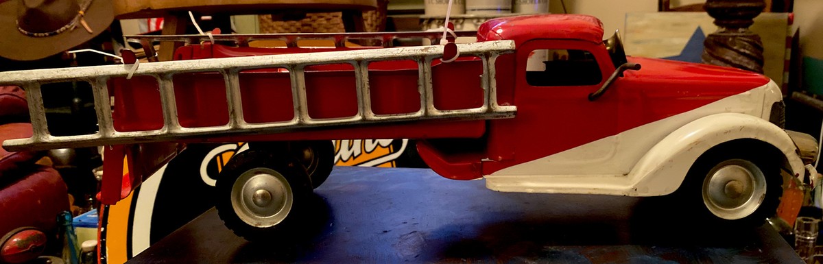 Buddy L Very Rare Fire and Chemical Truck rare 1940s | eBay