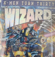 WIZARD THE GUIDE TO COMICS X-MEN 30 YR ANNIVERSARY 1963-1993 with SPECIAL CARD