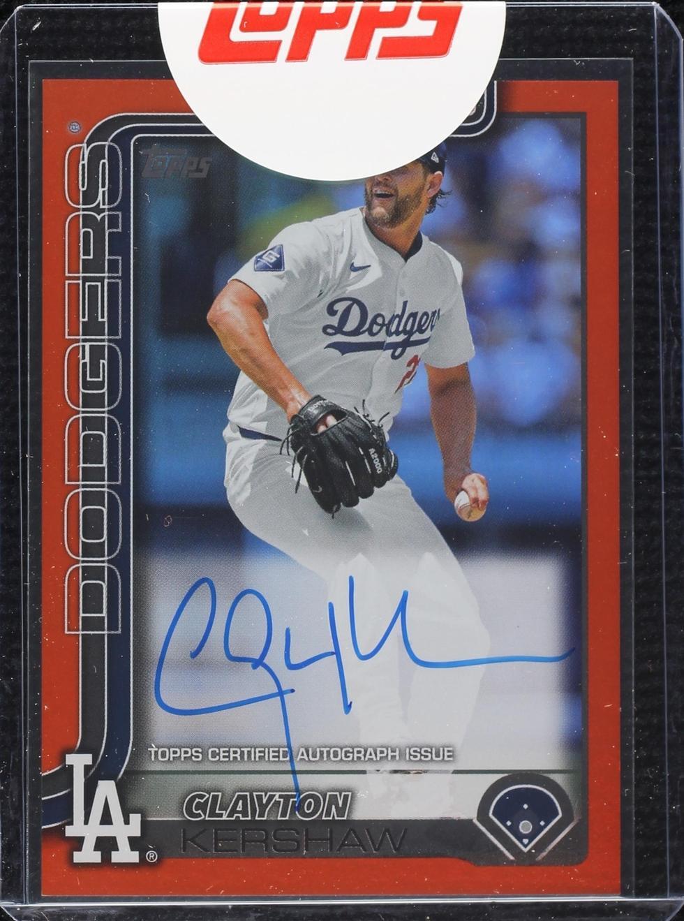 2025 Topps Series 1 - Clayton Kershaw #146 for sale | eBay
