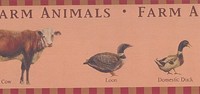 Farm Animals Wallpaper Border - Cows, Ducks, Farming 51492110, New, Free Shippin on sale Farm Animals Wallpaper Border - Cows, Ducks, Farming 51492110, New, Free Shippin on sale