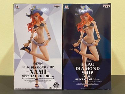 Banpresto One Piece Flag Diamond Ship Palo Special Color Edition Nami Ebay