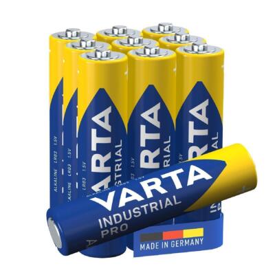 100 x Varta Industrial Pro 4003 AAA Batterie Micro LR03 Alkaline 1,5V 1270mAh