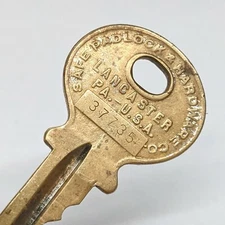 Vintage Frain Key Safe Padlock & Hardware Co. Lancaster, PA USA #37735