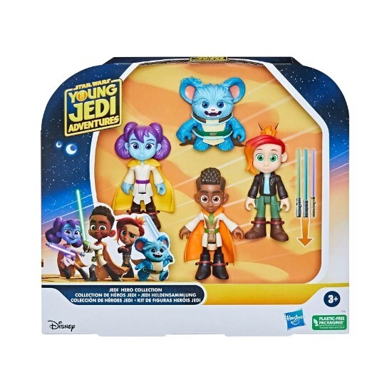 Star Wars Young Jedi Adventures Jedi Hero Collection - 4 Pack | eBay