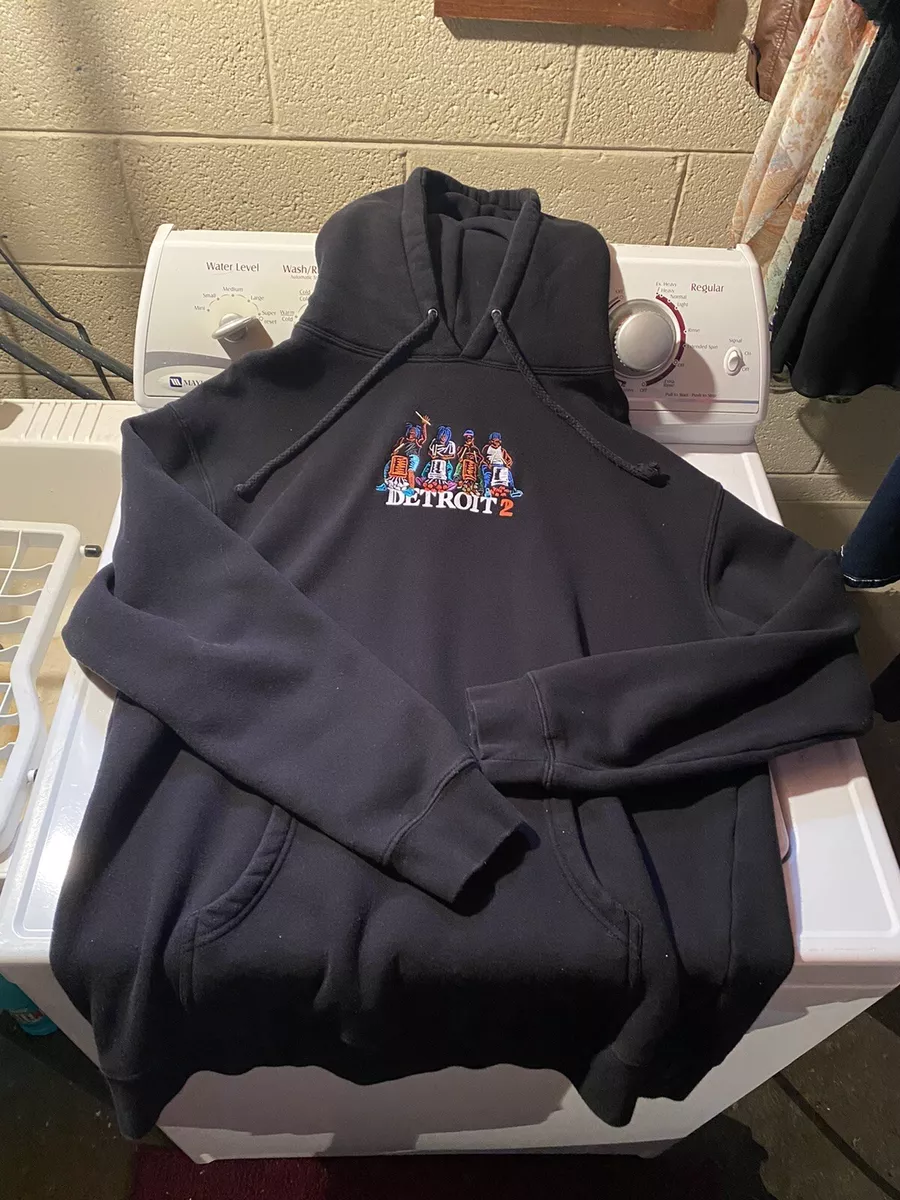 Big Sean Detroit 2 Embroidered Hoodie Size Large eBay