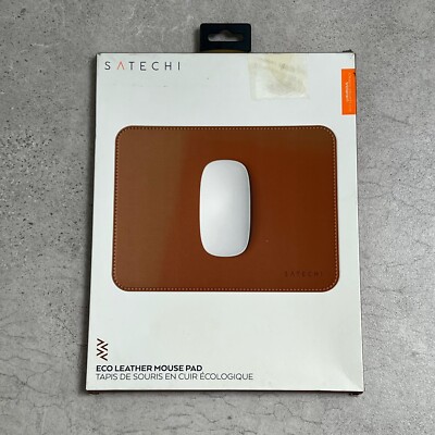 Satechi | Öko-Leder Mauspad/Matte | ST-ELMPN | braun | nie benutzt | verpackt