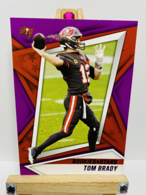 TOM BRADY 2021 Panini Rookies & Stars Football #11 PURPLE Tampa Bay Buccaneers