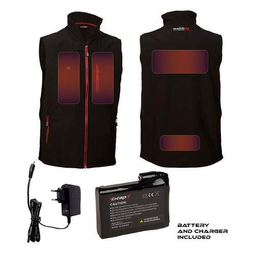 CAPIT WARMME GILET RISCALDATO A BATTERIA TAGLIA 4XL/5XL | eBay
