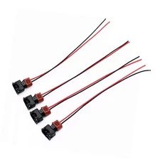 4 x Fuel injector Connector plug Harness for 1989 1990 Nissan 240sx S13 KA24E