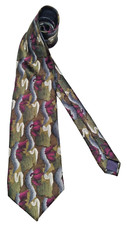2897 NEW J. GARCIA MEN'S TIE 100 SILK MADE IN KOREA
