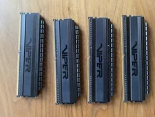 PATRIOT Memory Viper 4 Blackout 8 GB (2 x 4 GB) DDR4 3200 MHz (No Box)