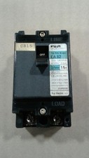 Fuji Auto Breaker EA32 2 Pole 15A Disconnect Circuit Breaker 221KW F27
