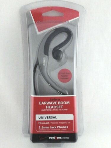 Casque universel Verizon Wireless Jabra JABWAVCAE1 Earwave Boom 2,5 mm adaptateur * - Photo 1 sur 3